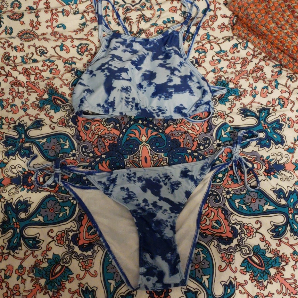 Tie dye bikini